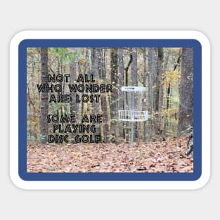 DISC GOLF Sticker